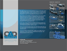 Tablet Screenshot of cad-hydraulik.de